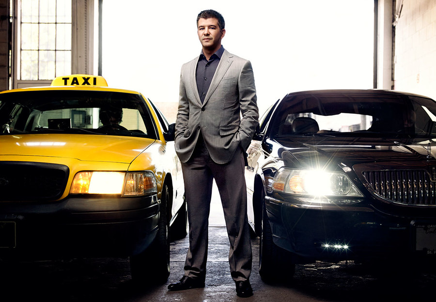 Uber CEO Travis Kalanick is causing a huge disruption in the taxi industry. Image source: VanityFair